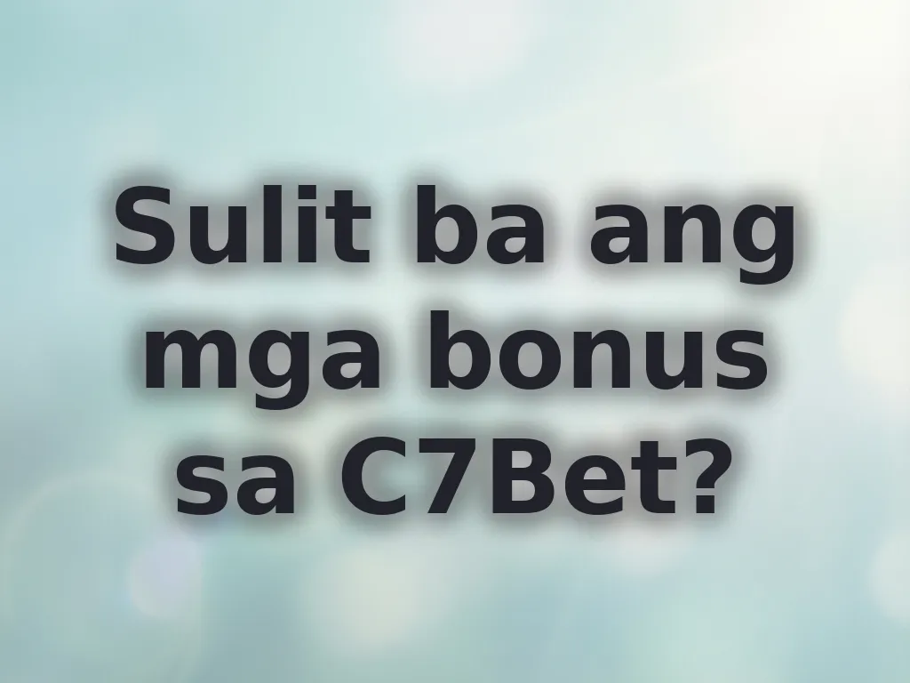 Kalkulasyon ng bonus